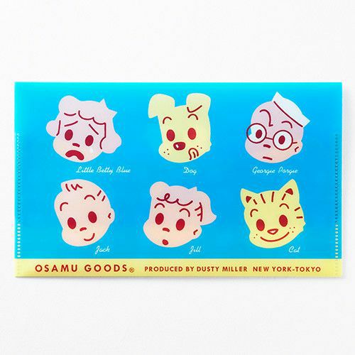 OSAMU GOODS】ミニクリアポケット（チラシ柄) | オサムグッズ公式