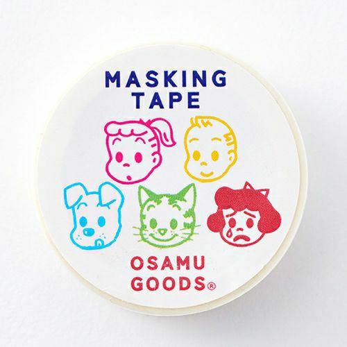 OSAMU GOODS】マスキングテープ15W（FACE）CM038-37 | オサムグッズ