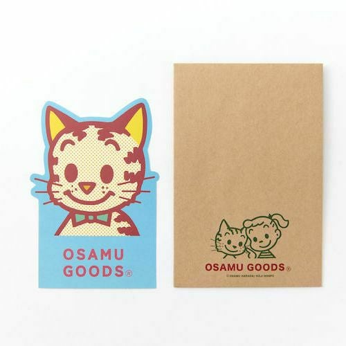 OSAMU GOODS】ダイカットパックレター（キャット）CD04580 | オサム