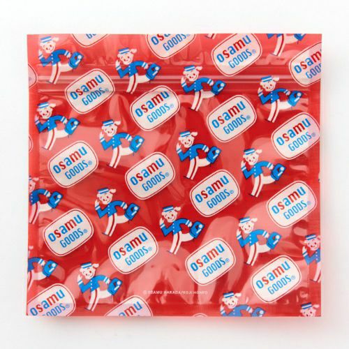 OSAMU GOODS】ジップバッグ（レッド）R04233 | オサムグッズ公式