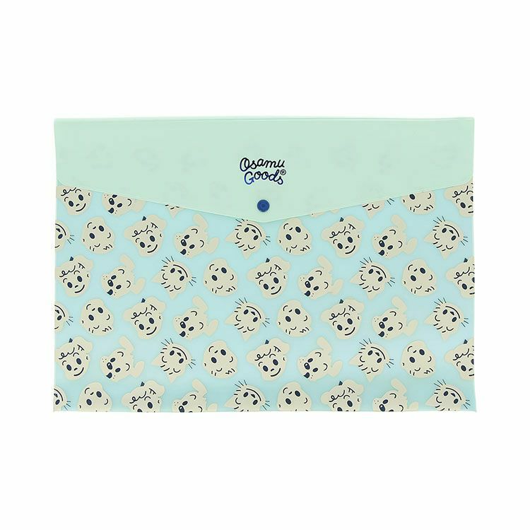 OSAMU GOODS】リサイクルPVCステーショナリーケース A4サイズ（BL