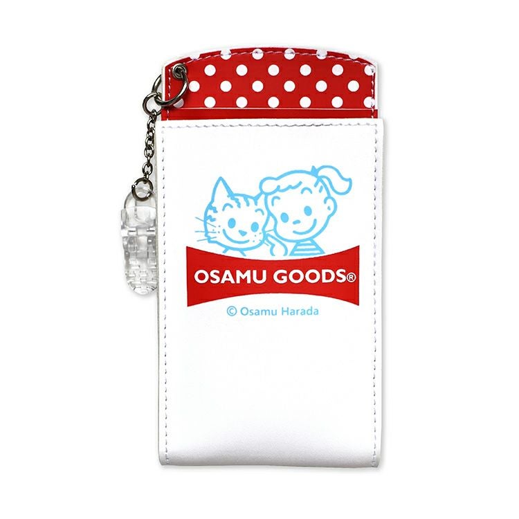 OSAMU GOODS】胸ポケット用ペンケース（ジル＆キャット/レッド）ST