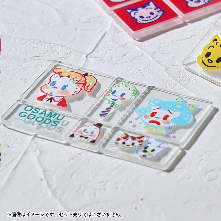 OSAMU GOODS】アクリルブロックシール OS-BS-D | オサムグッズ公式