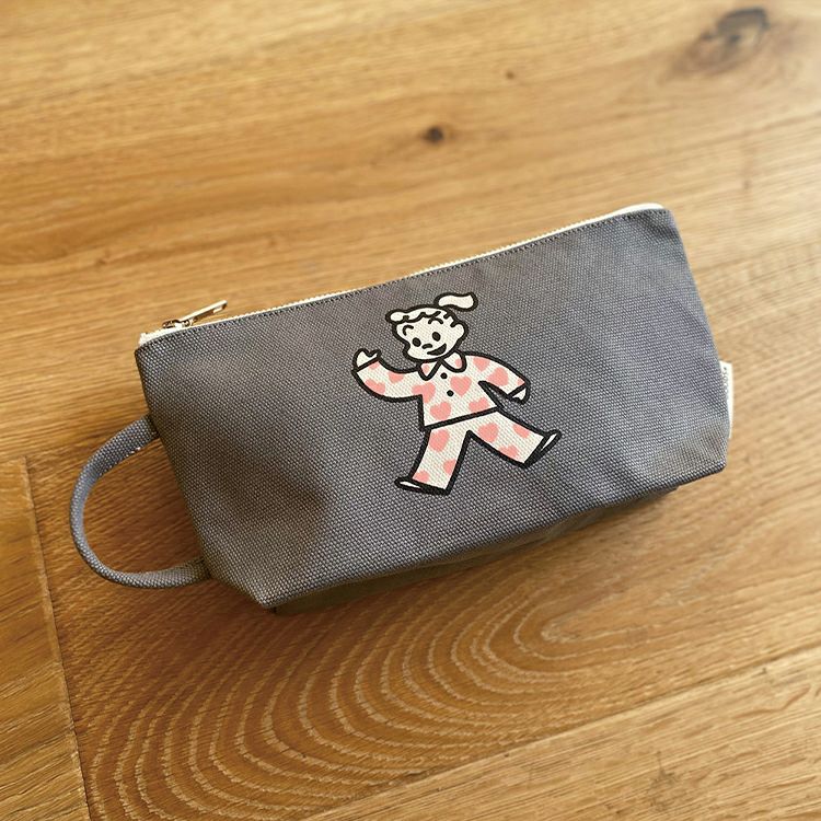 OSAMU GOODS】student pouch（パジャマ/グレー）LC23014 | オサム