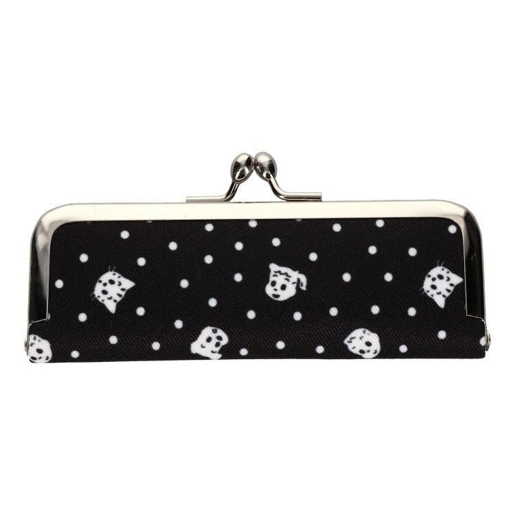 ガマ口朱肉付印鑑入れ