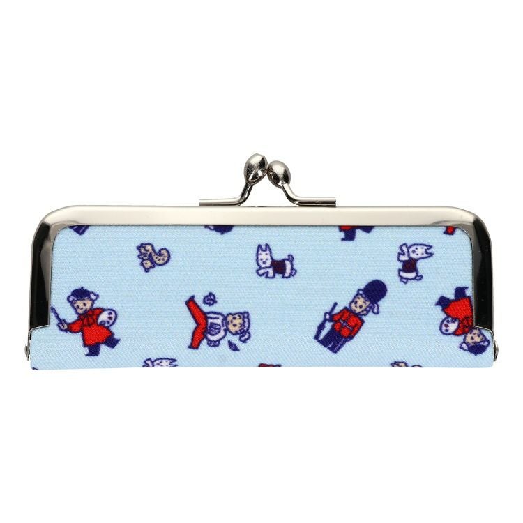 ガマ口朱肉付印鑑入れ