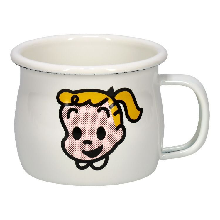 OSAMU GOODS】フェイス ホーローマグカップ（キャット）OG-14 | オサム