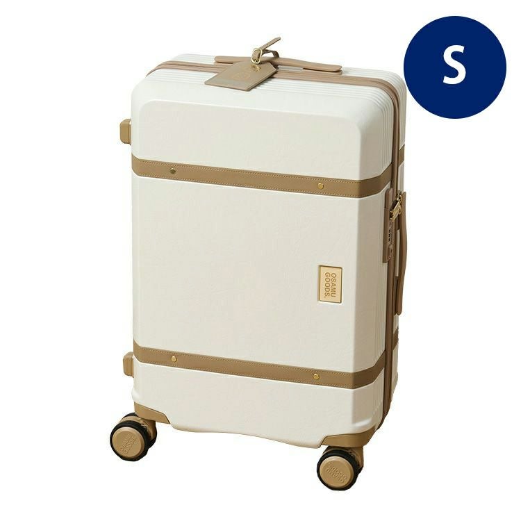 y*︎様 新品未使用　オサムグッズスーツケース Ｓサイズ OSAMU GOODS】スーツケース Sサイズ（アイボリー）HAP2277-48 OG10
