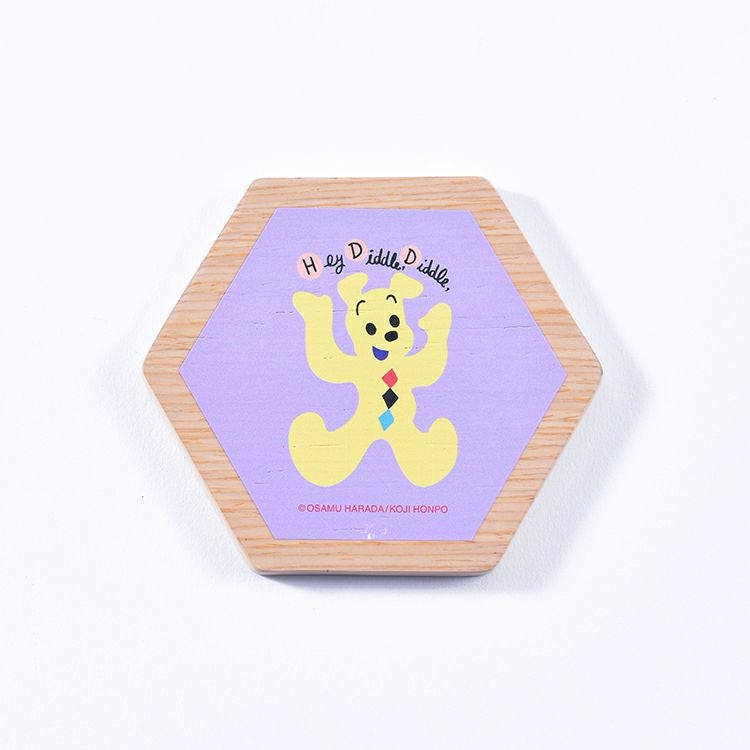 OSAMU GOODS】木製六角コースター（ドッグ）13565 | オサムグッズ公式