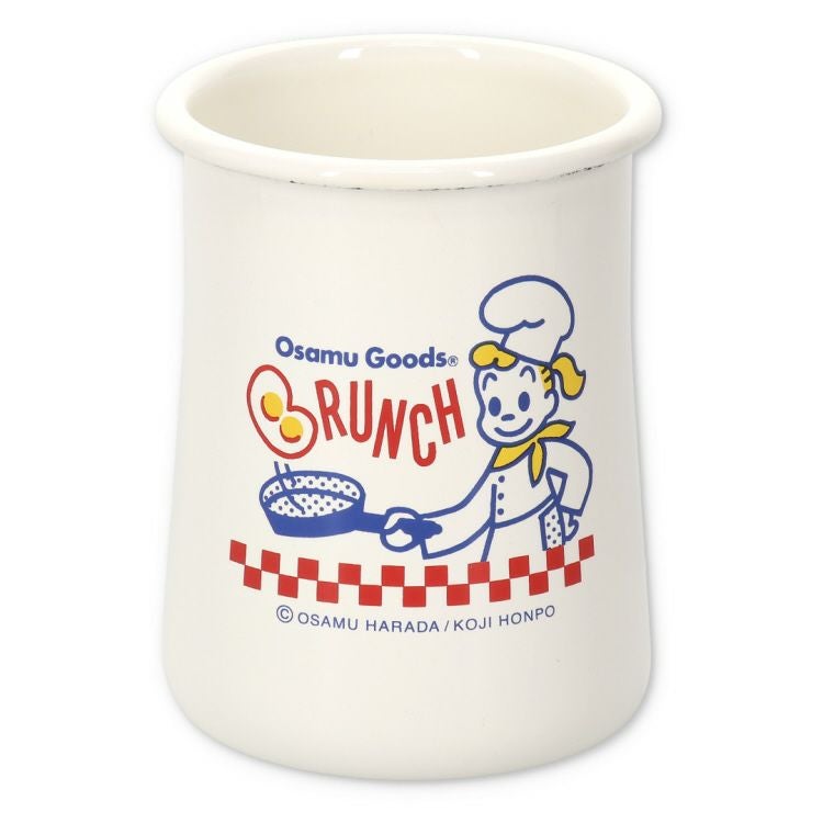 OSAMU GOODS】ホーローマルチスクエアポット（ブランチ）OG-19