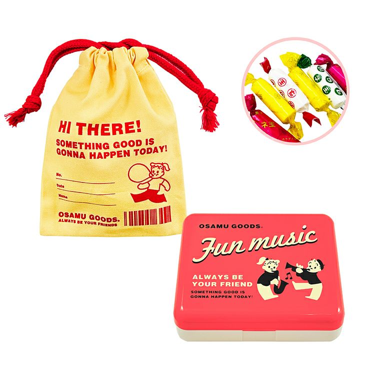 風様　おまとめ商品 OSAMUGOODS】お菓子プチギフトセット（HI THERE/FUN MUSIC） | オサム