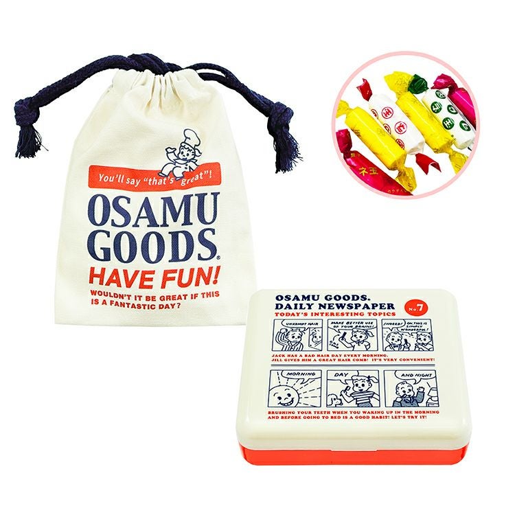 OSAMUGOODS】お菓子プチギフトセット（HAVE FUN/NEWSPAPER） | オサム