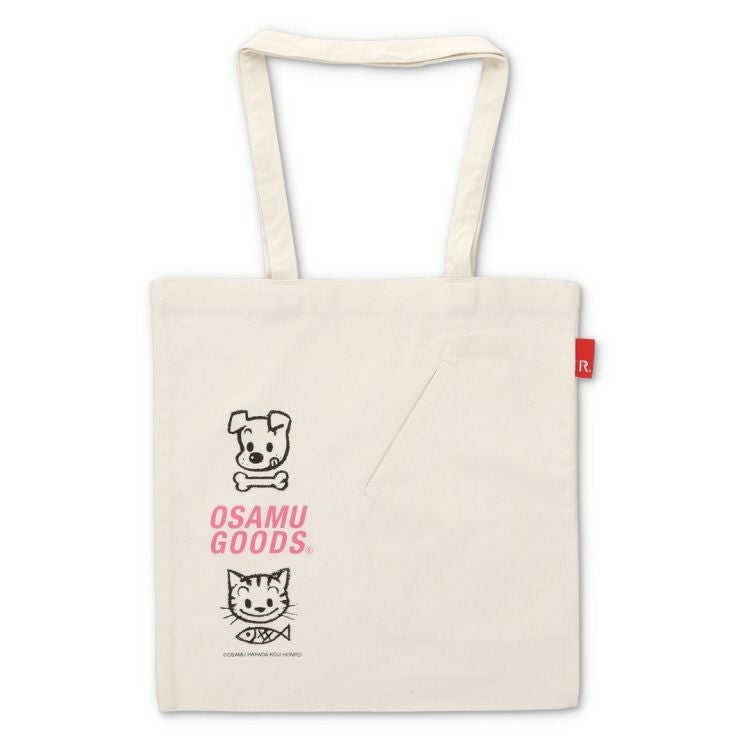 ROOTOTEコラボトートバッグトールフラットC（DOG&CAT）