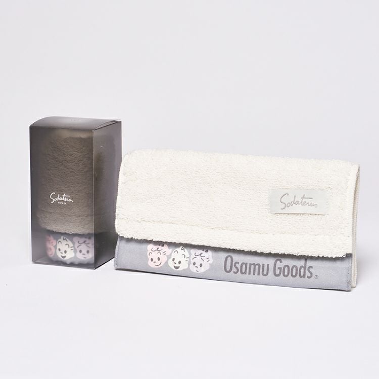 OSAMU GOODS】育てるタオル×OSAMU GOODS プチフェイスタオル（フィール