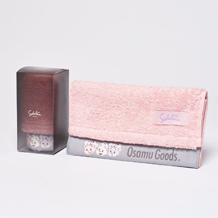 OSAMU GOODS】育てるタオル×OSAMU GOODS プチフェイスタオル（フィール