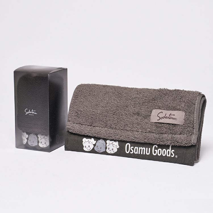 OSAMU GOODS】育てるタオル×OSAMU GOODS プチフェイスタオル（フィール