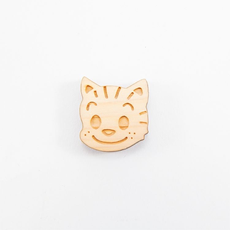 木製ダイカット箸置き キャット