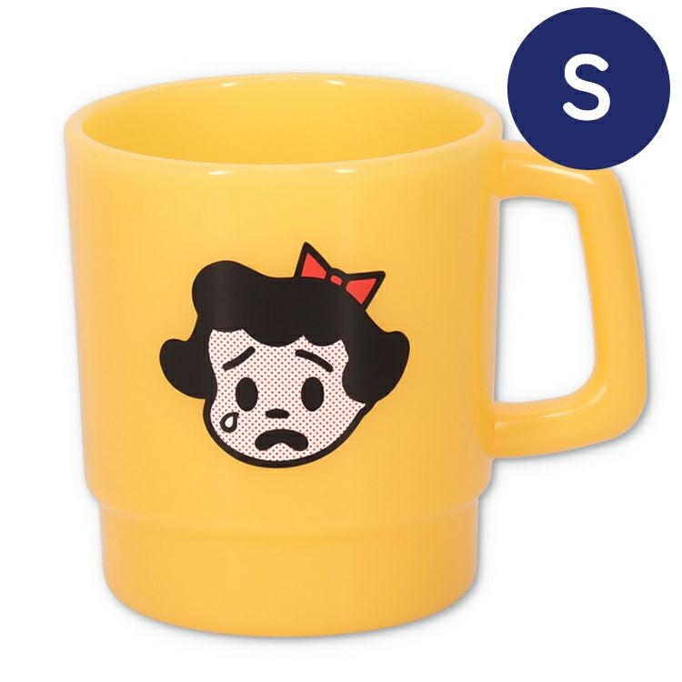 OSAMU GOODS】プラスチックマグ Sサイズ（ベティ/イエロー）OGB-504