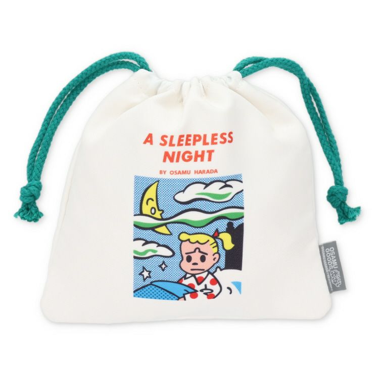 OSAMU GOODS】巾着（COMIC/グリーン）OG-005B | オサムグッズ公式