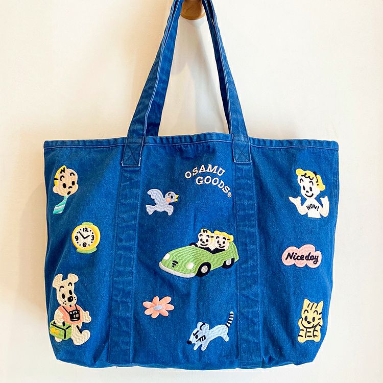 OSAMU GOODS】denim tote（nice day）LC25032 | オサムグッズ公式