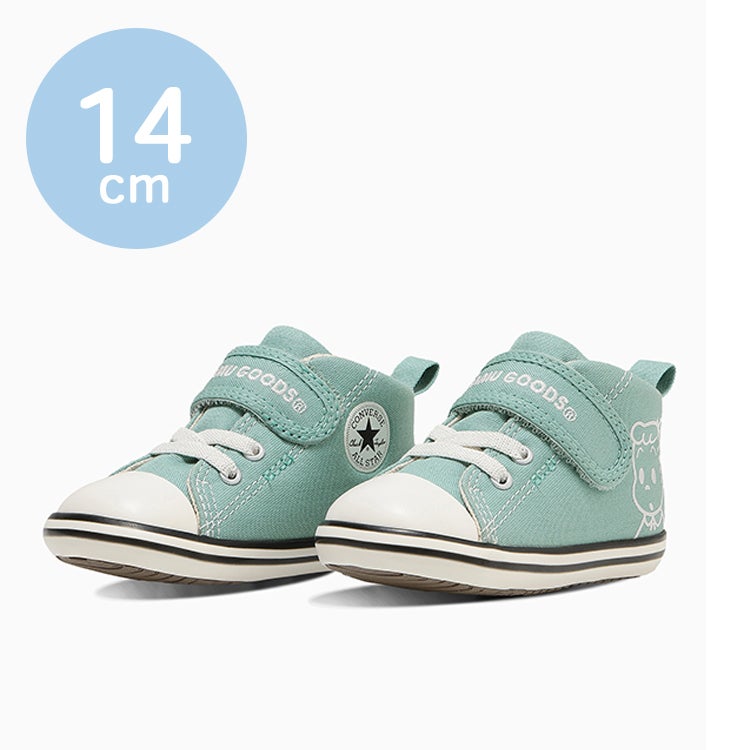 3月上旬頃お届け予定＊【OSAMU GOODS】CONVERSE BABY AS V-1 14cm