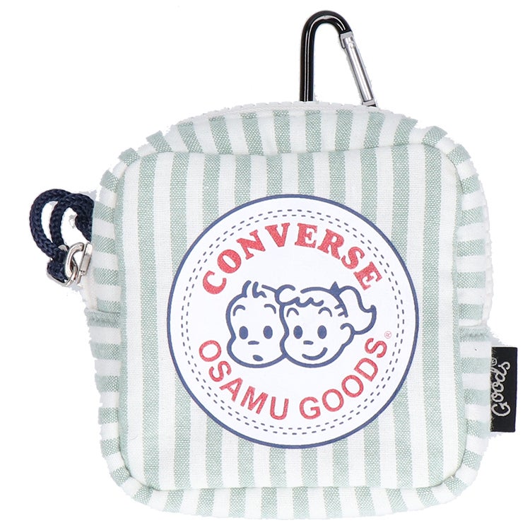 （オサムグッズ ストア）CONVERSE STRIPE PUFFING POUCH