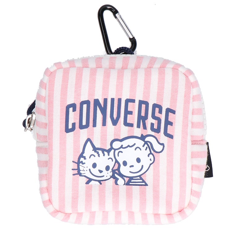OSAMU GOODS】CONVERSE FLAT CANVAS POUCH（ピンク）81640700 | オサム