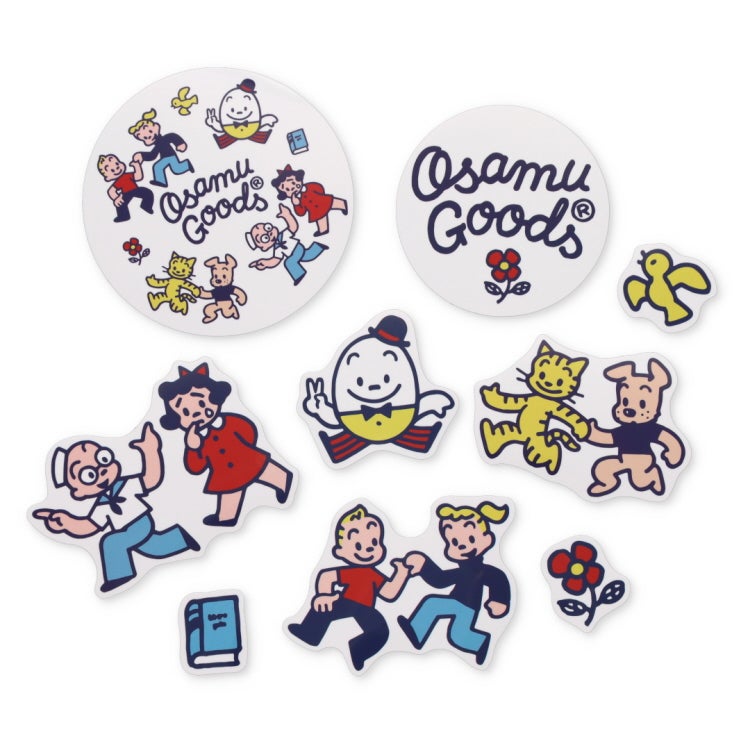 OSAMU GOODS】フレークステッカーS OG30 | オサムグッズ公式オンライン