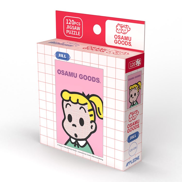 OSAMU GOODS】ジグソーパズル120ピース（JILL/ピンク）120-036