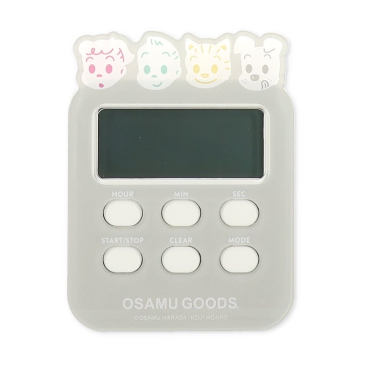 OSAMU GOODS】キッチンタイマー （FLAT）【航空便不可】 | オサム