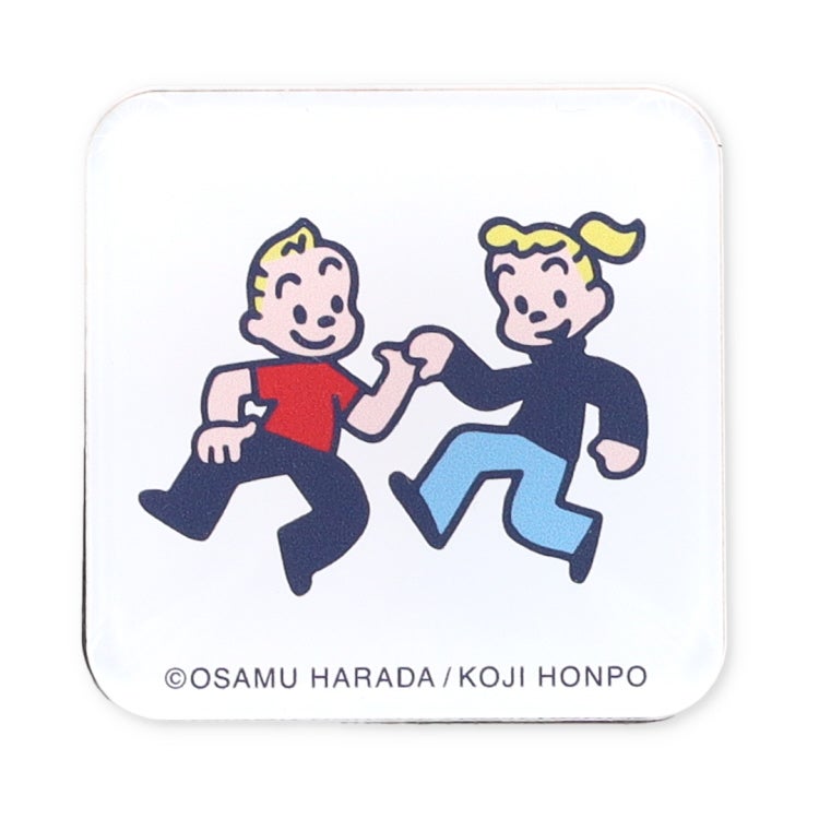 OSAMU GOODS】スクエアマグネット（LINE/ジャック＆ジル）【航空便不可