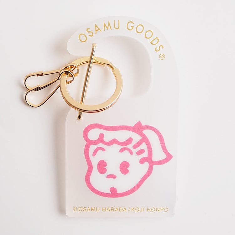 OSAMU GOODS】カラビナチャーム（ジル/ピンク）OG-008A | オサムグッズ