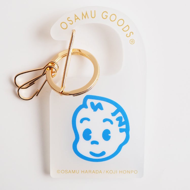 OSAMU GOODS】カラビナチャーム（ジャック/ブルー）OG-008A | オサム