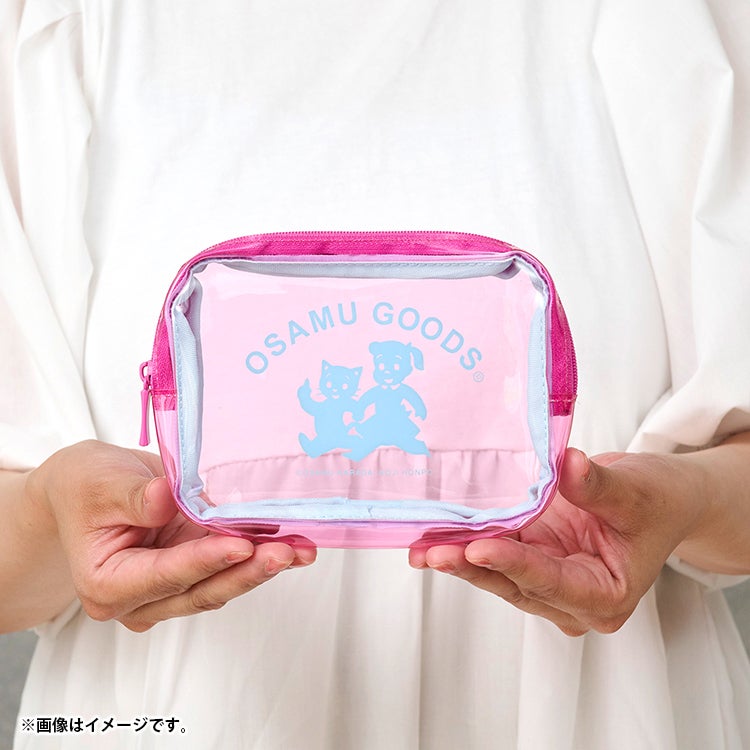 OSAMU GOODS】台形ポーチ（PASTEL/ピンク）OG-010B | オサムグッズ公式