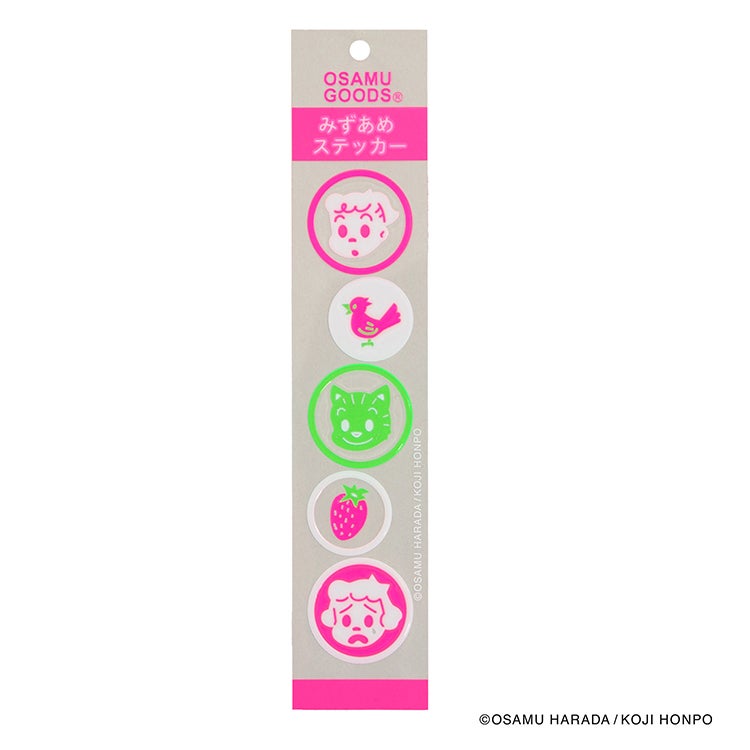 みずあめ OSAMU GOODS】みずあめステッカー（A）OSM-WD-01 | オサムグッズ公式