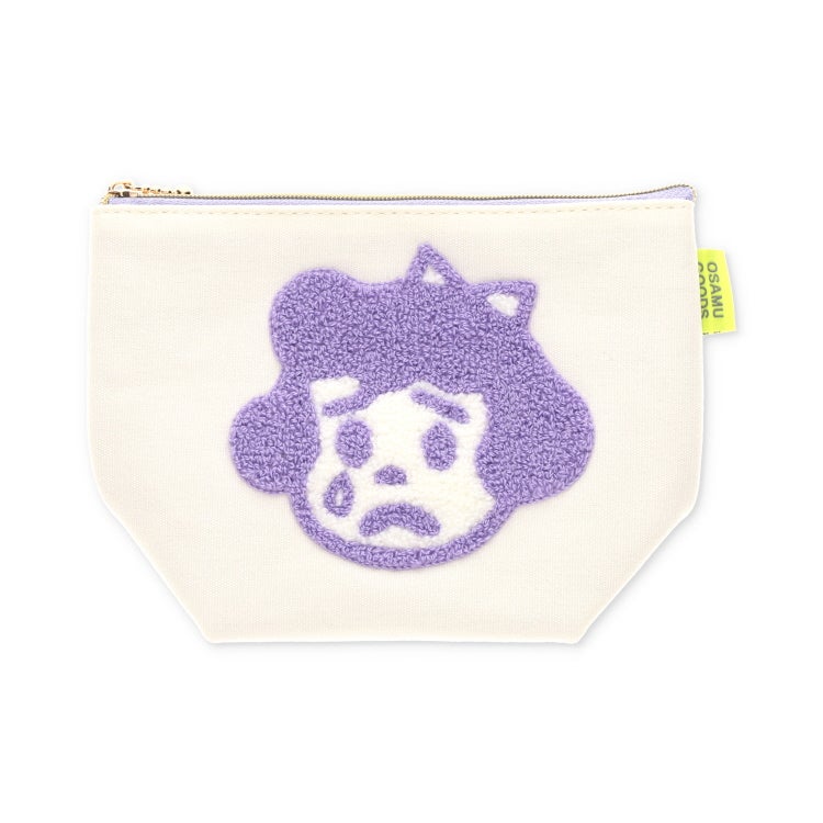 OSAMU GOODS】台形ポーチ（CANVAS SAGARA/ベティ/パープル）OG-012C