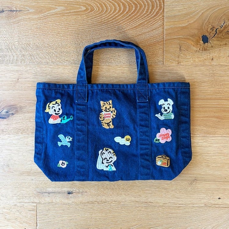 OSAMU GOODS】denim tote mini（love）LC26010 | オサムグッズ公式