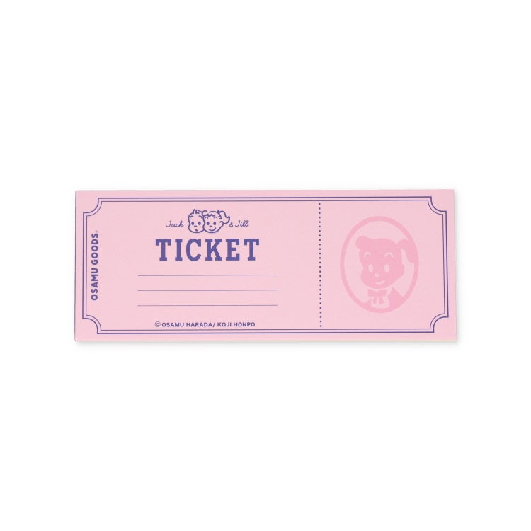 OSAMU GOODS】チケットメモOG50 | オサムグッズ公式オンラインストア
