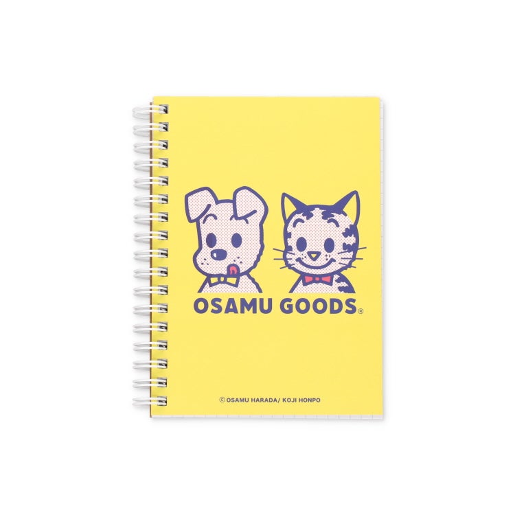 OSAMU GOODS】A6ノート（キャット&ドッグ）OG49 | オサムグッズ公式