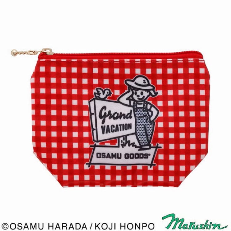 OSAMU GOODS】ポーチ（チェックフレンド）815007500 | オサムグッズ